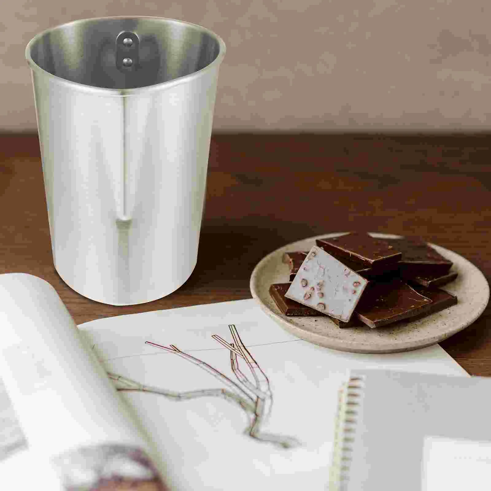 

Making Pouring Pot with Handle Pouring Spout Boiler Wax Melting Pot Stainless Steel Making Pitcher Wax Melter Pot Making