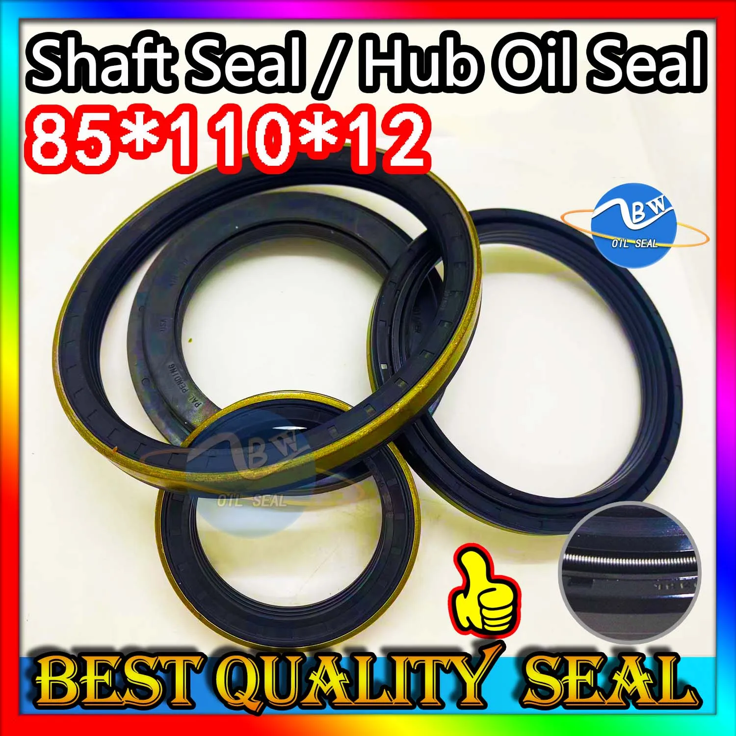 

Cassette Oil Seal 85*110*12 Hub Oil Sealing For Tractor Cat 85X110X12 Metal Shim Gasket Factory Direct Sales Machinery Gearbox