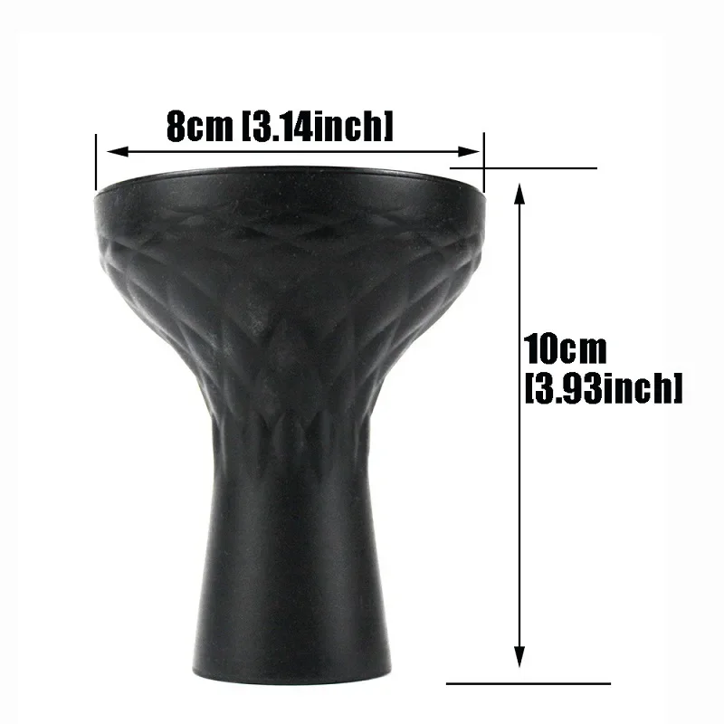 EVIL Shisha Hookah Silicone Bowl One Hole Funnel Shisha Head Holder for Charcoal Tobacco Burner Chicha Smoking Accessories hookah accessories silicone bowls