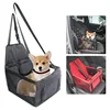 Foldable Dog Car Seat Puppy Booster Seat for Car Front Seat with Storage Pockets Pet Booster Car Seat for Small to Medium Dog