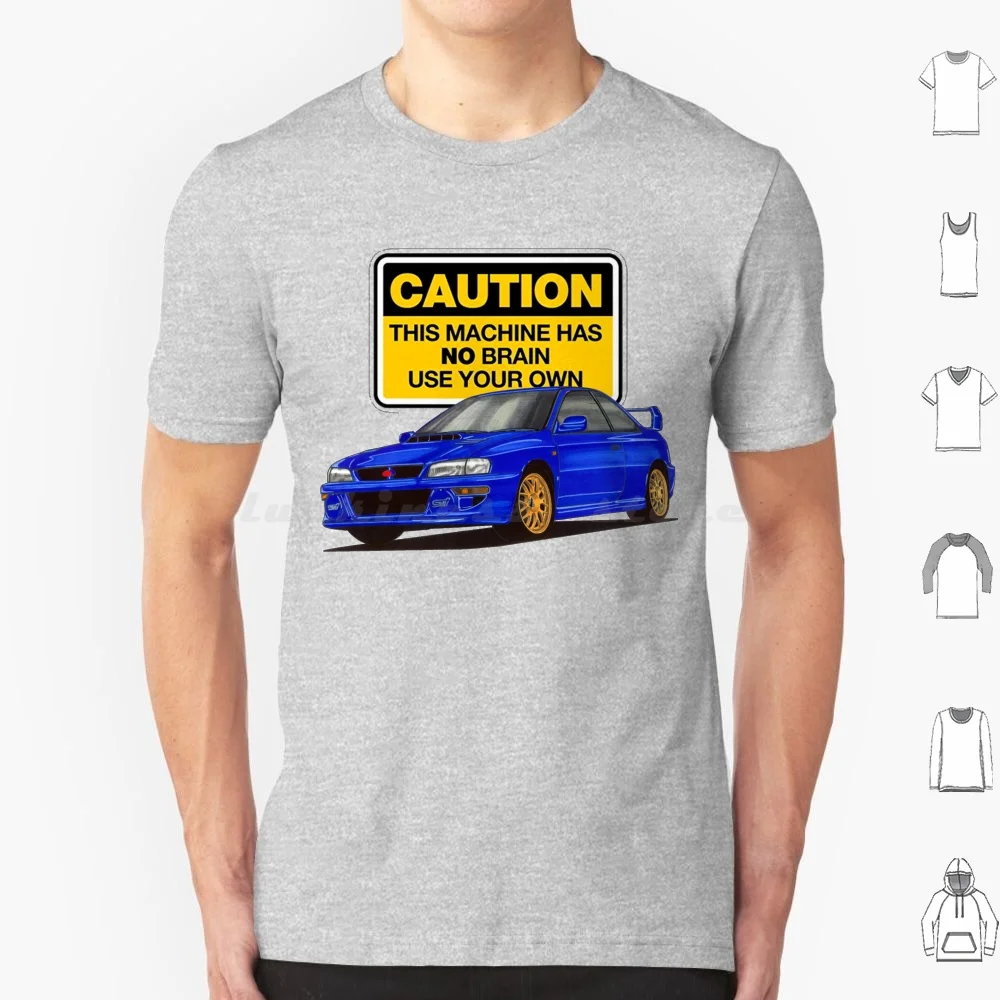 Jdm T-Shirt Per Auto Giapponese Leggendario 6Xl Cotton Cool Tee Wrc Wrx Sti Brz 22B Sti Forester Wrx Justy Legacy Libero Levorg Liberty