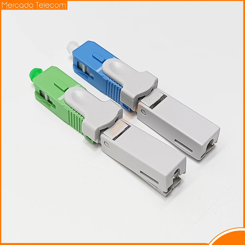 Fiber Optic Adapter ESC250D FTTH SC APC Optical fiber quick connector SC FTTH Fiber Optic Fast Connector UPC Fiber Assembly connector