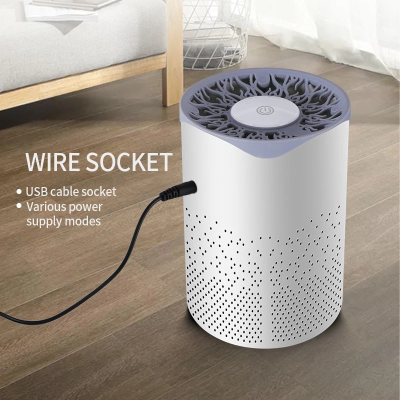 Air Purifier Remove Dust Remove Second-hand Smoke Formaldehyde Home Desktop Small Portable Air Disinfection Machine 3