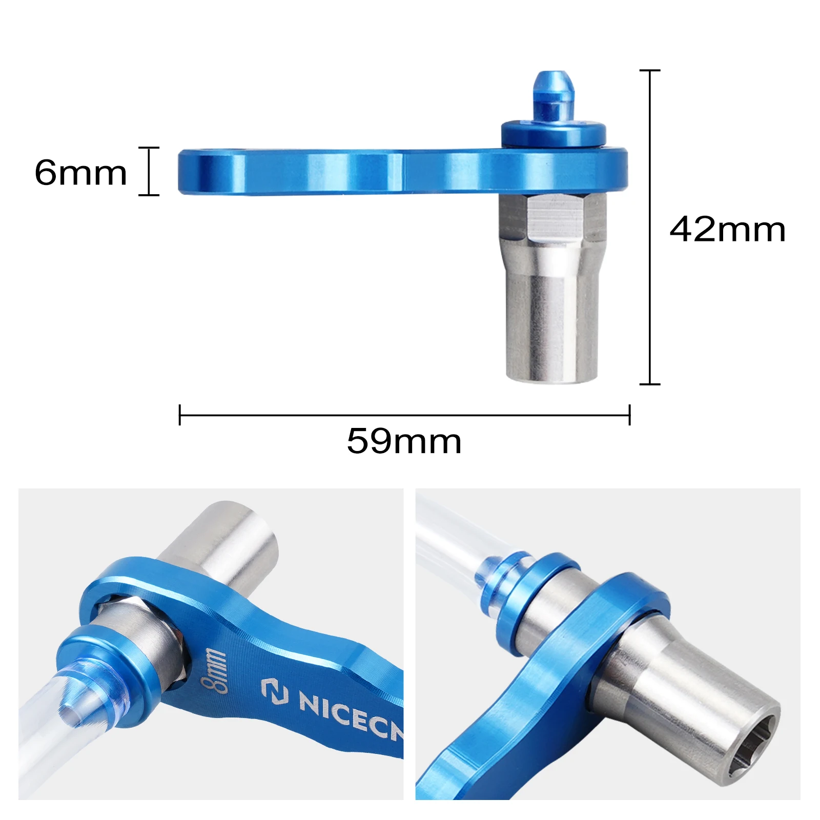 ߸ ׳׷ 700  ̵ 2022 ׳׷ 700 XTZ 700 2019-2023 MT07 2018-2022  ̴  극ũ  Ŭġ  , 8mm