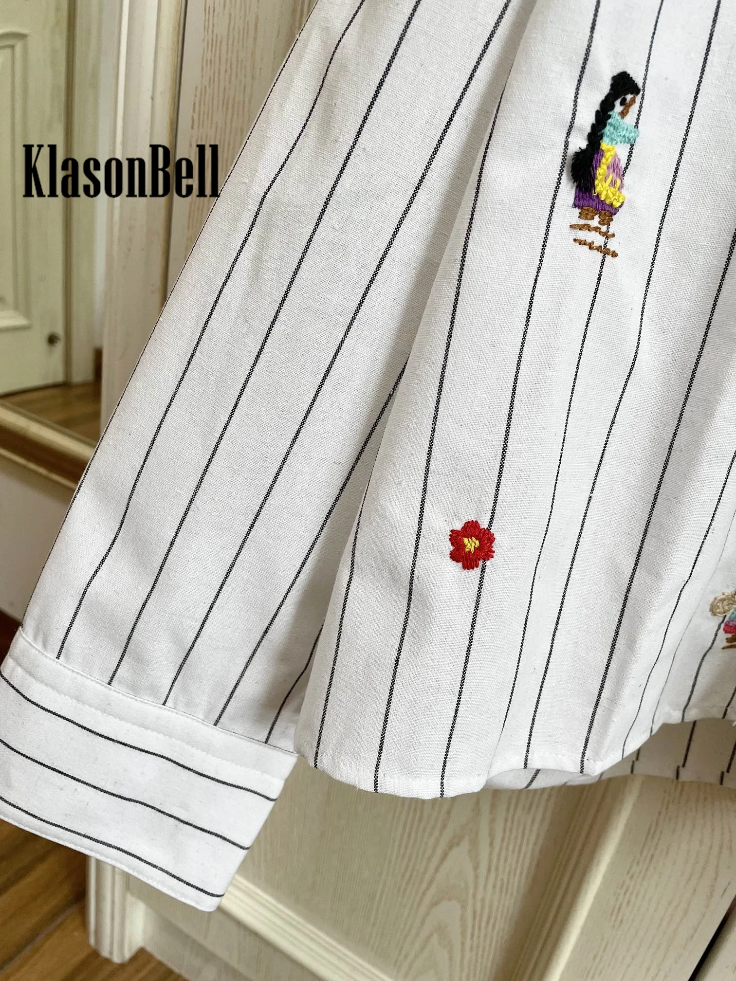 Illustrated Stripe Shirt