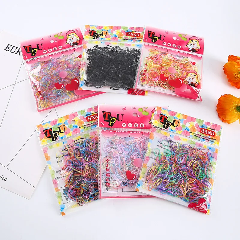 

New Colourfull Rubber Band Hairband Kawaii Hair Accessories Baby Hair Accessories Elastic Hair Bands Hair Ties Headwear Hair Tie