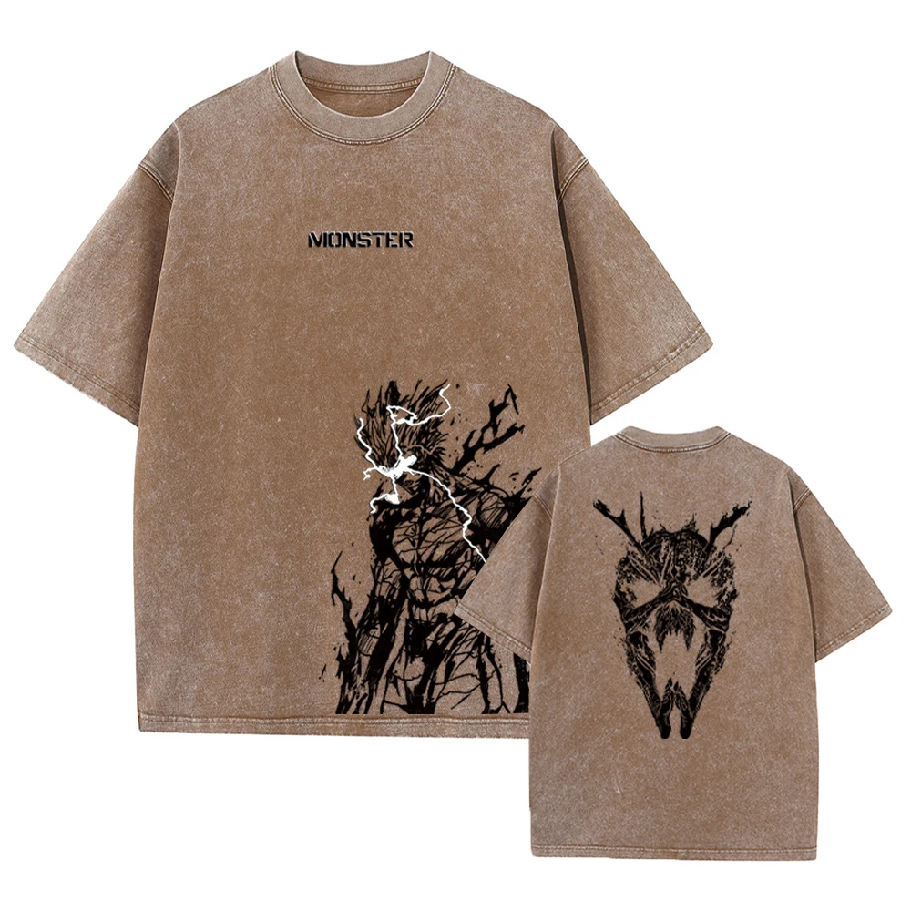 أنيمي واحد لكمة رجل Saitama الجرافيك التي شيرت الر...