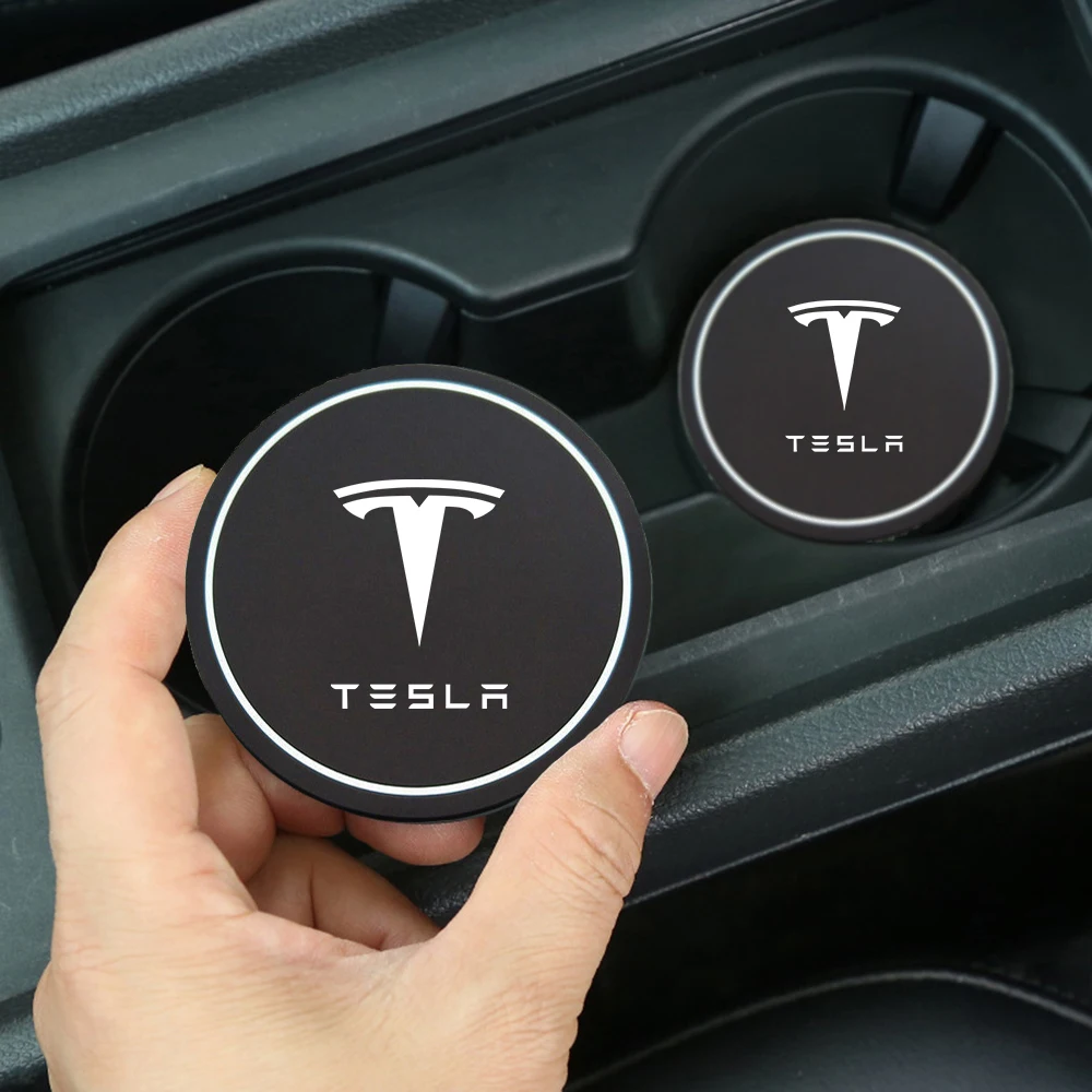 Подставки под стаканы для автомобиля Tesla