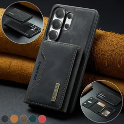 Premium Faux Leather Flip Case with RFID Protection and Magnetic Card Holder - Samsung S26 (Black)