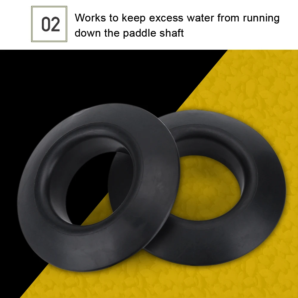 Practical Rubber Drip Rings for Kayak Canoe Rafting Paddles Shaft Kayak Paddle Drip Rings Paddles Shaft Drip Rings 5