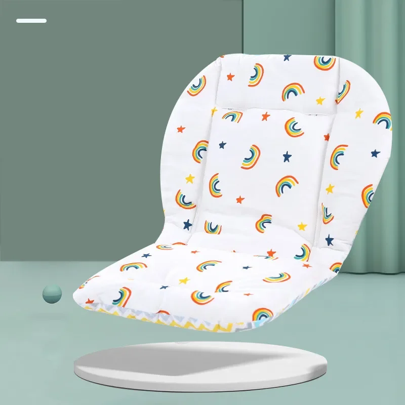 Baby Stroller Cushion Safety Seat Cushion 4 Season Universal Pillow Highchair Walker Thickened Pure Cotton Pad Toddler Seat Mat