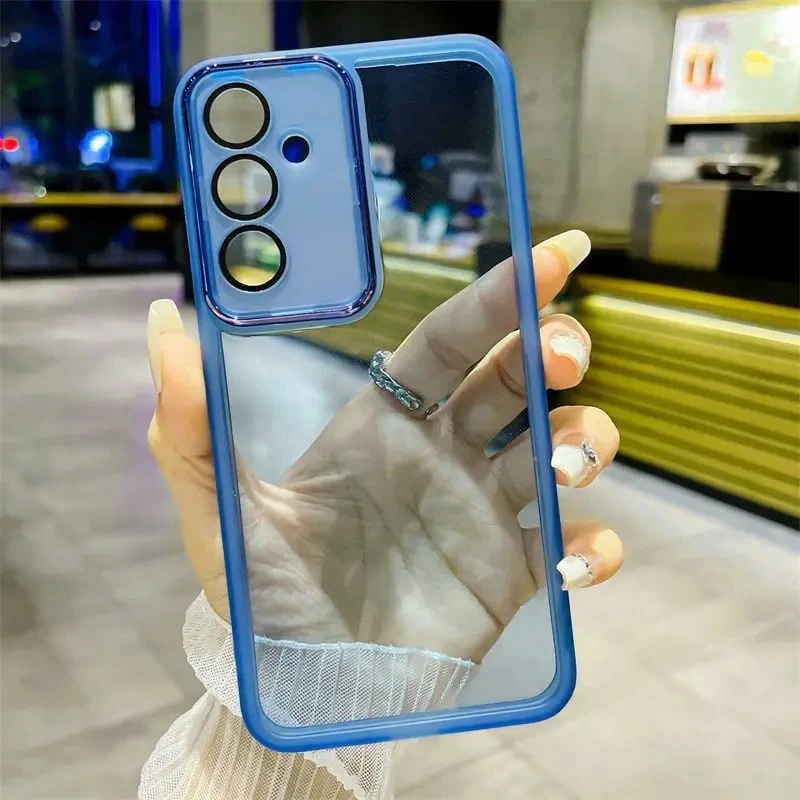 Translucent Shockproof Phone Case with Enhanced Camera Protection