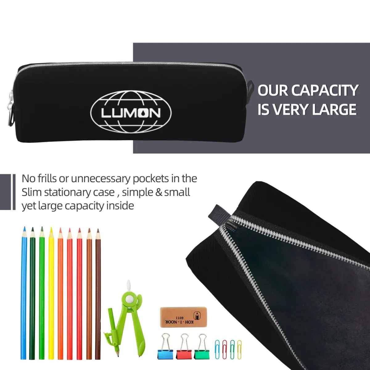 Severance Lumon Pencil Case Pencil Box Pen Box for Girls Boys Big Capacity Bag School Supplies Gifts Stationery