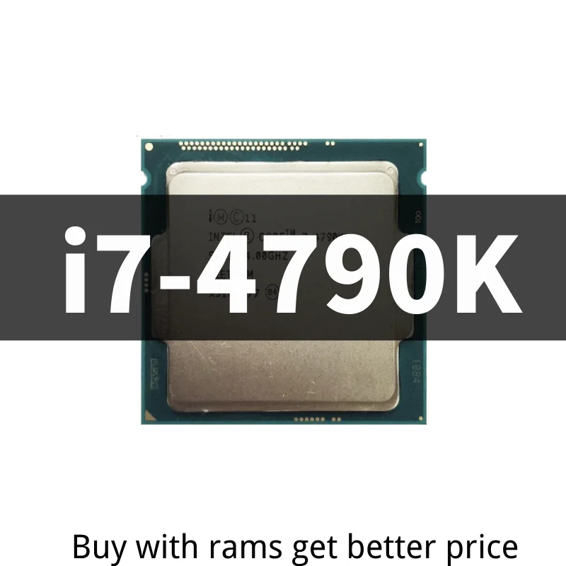 Core i7-4790K i7 4790K четырехъядерный восьмипоточный процессор 88 Вт 8M LGA - Цена: 