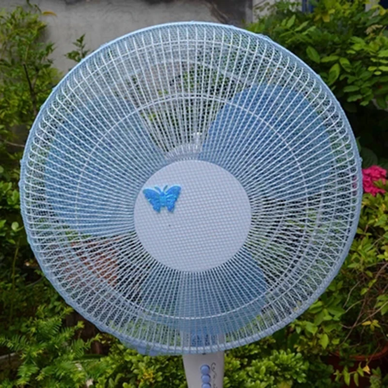 Electric Fans Round Dustproof Cover Fingers Safety Supply Dust Cover Electric Fan Protection Household Dust