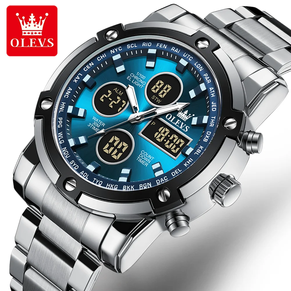 OLEVS-1106-Men-s-Watches-Original-Multifunctional-Wlectronic-Watch-for ...