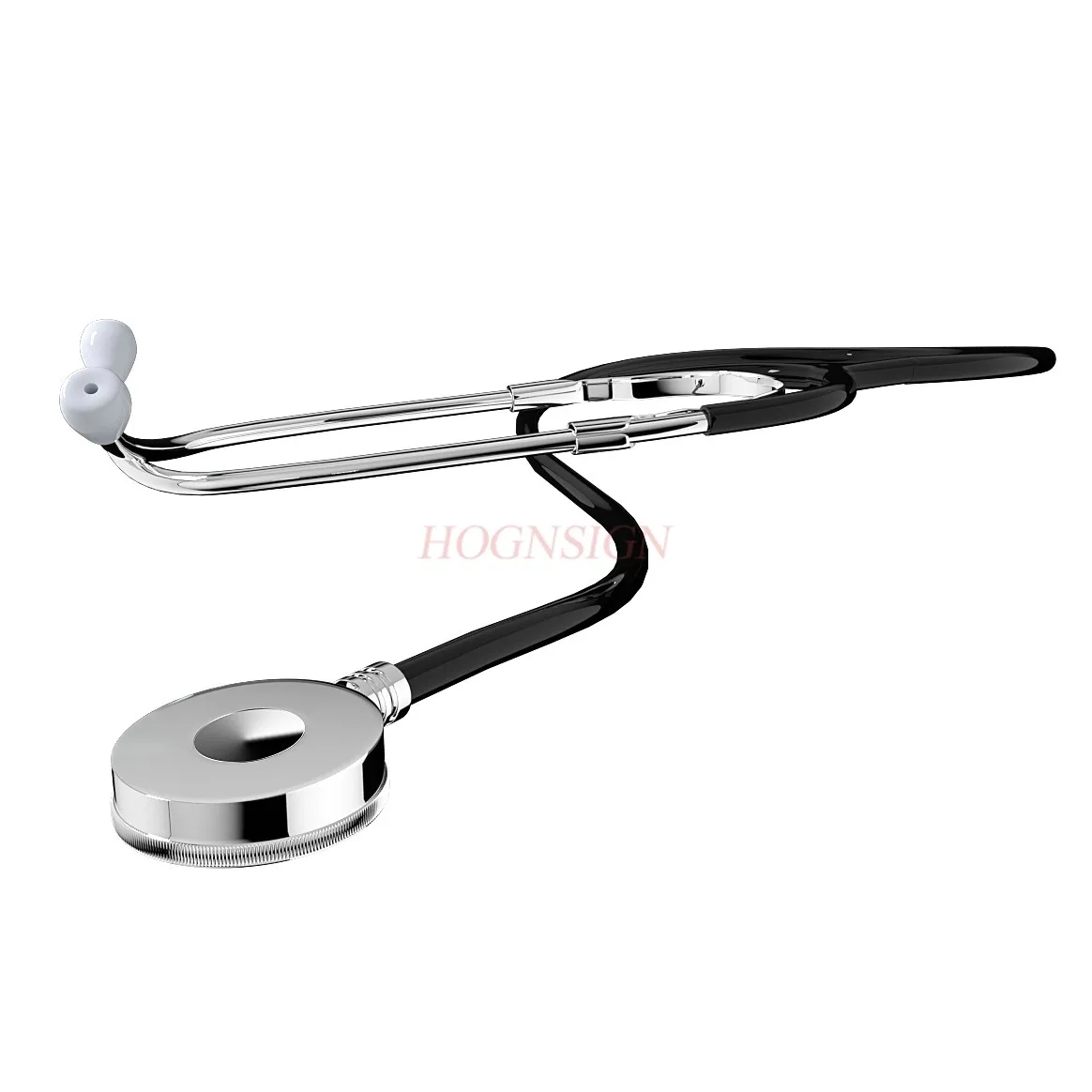 Surgical students majoring in stethoscopes listen to fetal heart rate using a single-sided stethoscope for home use