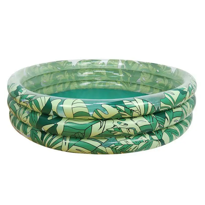 

148cm Inflatable Swimming Pool Portable Indoor Outdoor Children Paddling Pool Thicken PVC Summer Leakproof Pool for Garden Beach