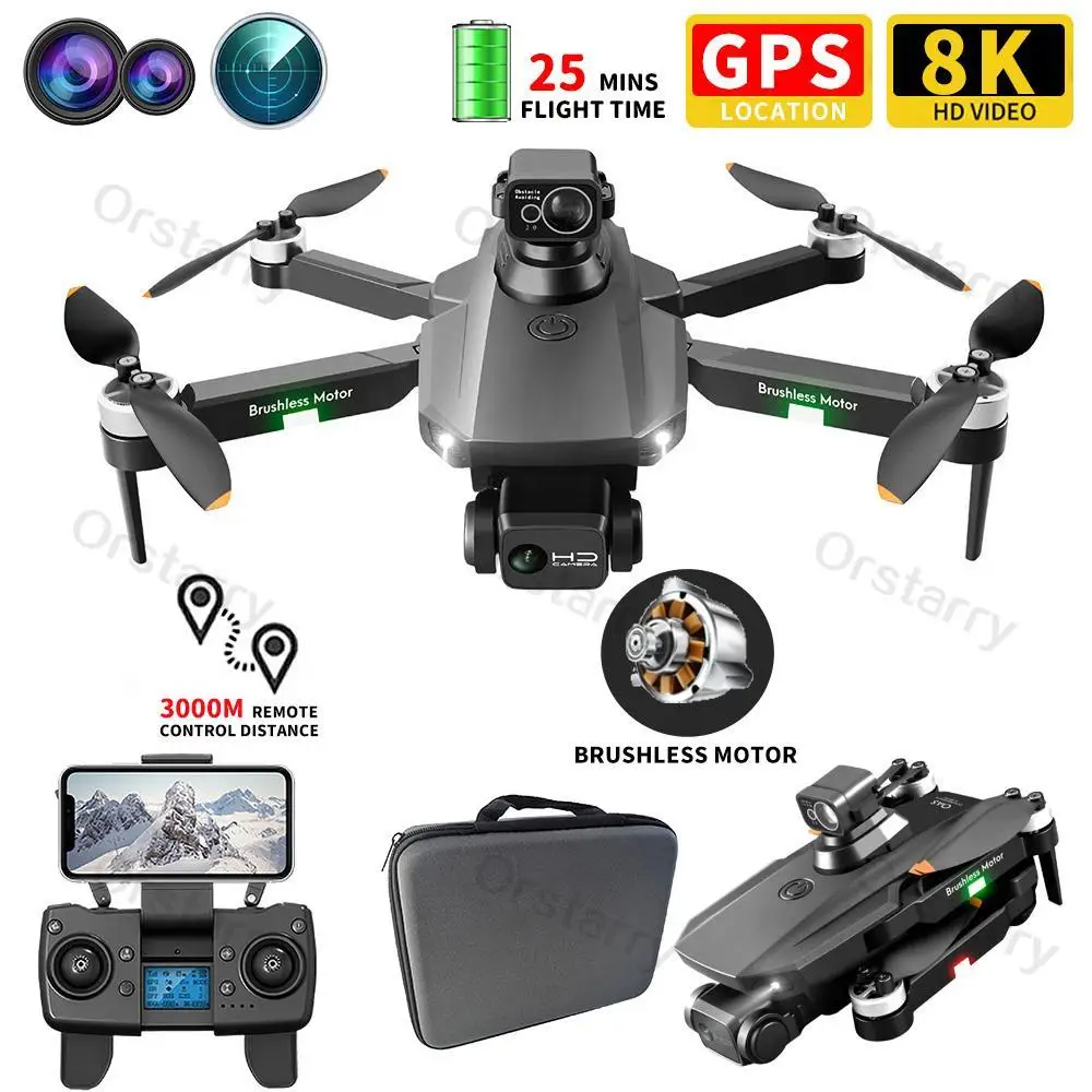 Drone Professionale P11 Max Con Fotocamera 8K E 4K, GPS E Batteria 10000mAh – Vola Per Ore Senza Preoccupazioni!
