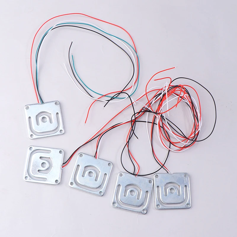 Weigh Sensor Thread Hole 50kg Bridge Resistance Strain Body Weighing Load Accessories Tool Sensor DIY Kit 1/4pcs
