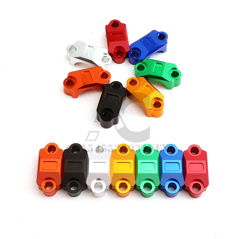 1 Pair 22Mm Motorcycle Handle Bar Mirror Mount Holder Clamp Adaptor Universal Fit For Most Of Motorcycles Atv