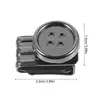 6pcs No Sew Metal Button Clip Braces Bachelor Buttons Buttons For Pants Suspenders Hats Fixing Kit 6