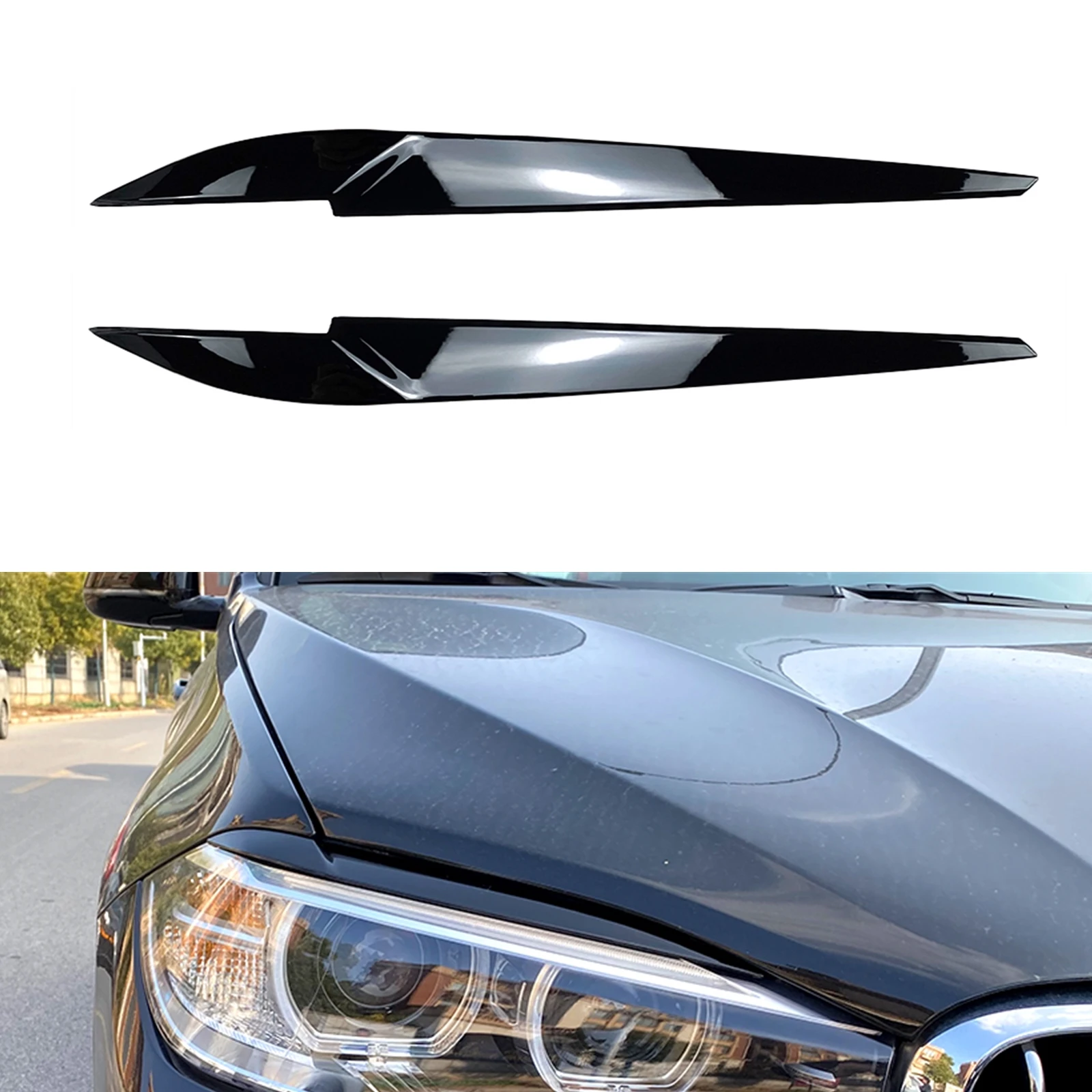 

Накладка на переднюю фару для BMW X5 F15 X6 F16 2014-2018