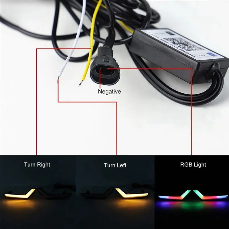 인제니어스-UTV LED 시그니처 라이트 방향지시등 RGB 라이트 (캔암 디펜더 커맨더 2020용)