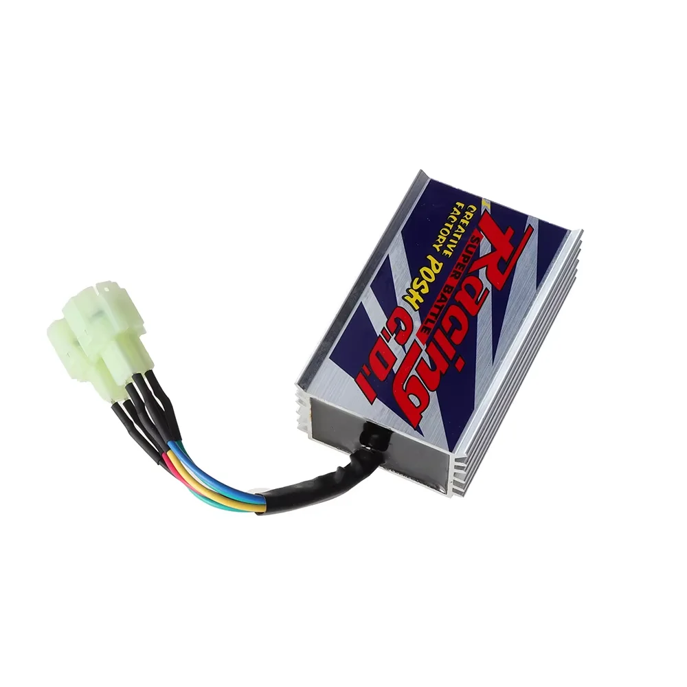 고성능 12V 6핀 AC 점화 CDI 박스 (50cc 125cc 150cc 250cc 300cc GY6 4행정 스쿠터 모페드 오토바이 ATV 레이싱 부품용)