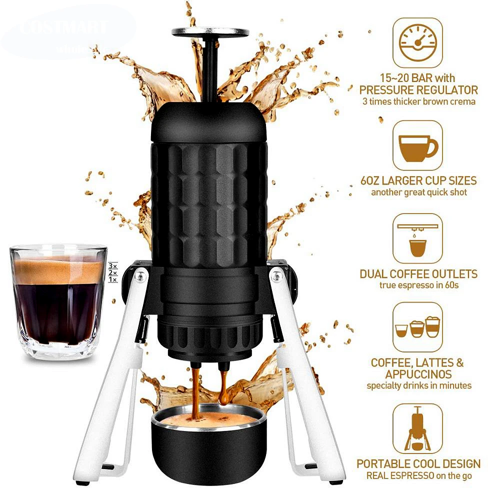 Coffee Maker for , K-Cup Pod and Ground Coffee, Coffee and Espresso Machine  Combo Compatible with Nespresso Original Capsule, 19 - AliExpress