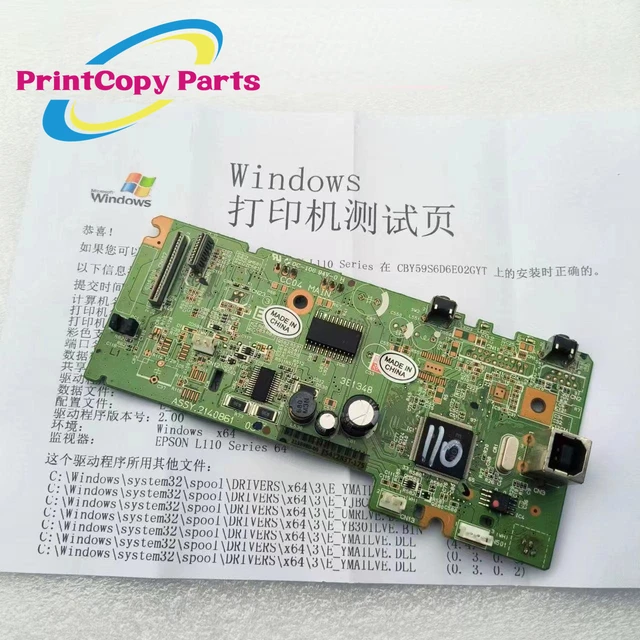 บอร์ดตรรกะแม่สำหรับ L210 L100 L355 L220เอปสัน L565 L300 L455 L555.