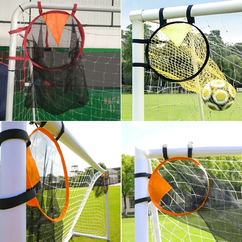Top Bins Soccer Target Goal,Easy to Attach and Detach to The Goal for