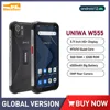 Global Version UNIWA W555 4G NFC Smartphones Android 12 3G+32G 5.71 Inch Quad Core Mobile Phones 4000mAh 13MP Rear Camera PTT 1