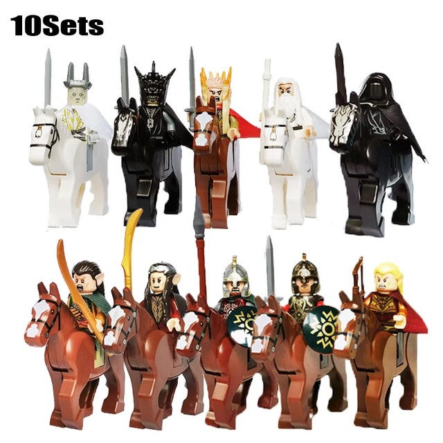 Lego Lord Rings Rohan Army, Blocks Sauron, Rohan Block