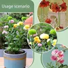 Plastic Plant Supports Stakes Flower Stand Sticks Reusable Protection Fixing Tool Flower Grow Holder Garden Tools 6