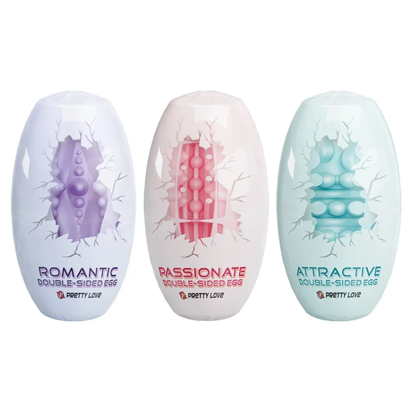 Male Masturbator Egg Penis Exercise Masturbation Cup Sex Toys for Men