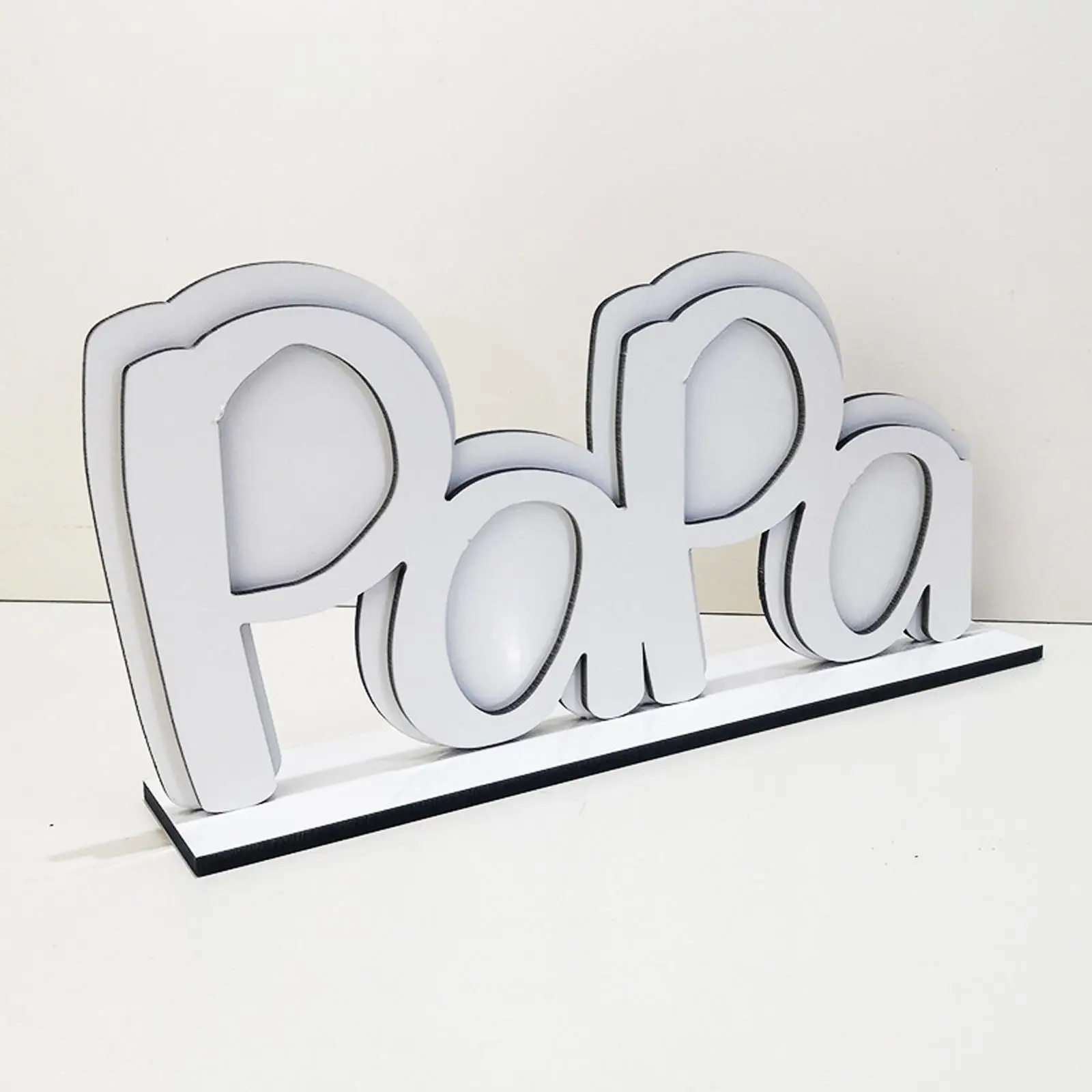 Picture Frame Best Gifts for Dad Dad Picture Photo Frame for Dad Gifts Papa Grandpa Father Day Gifts Display on Tabletop Desk