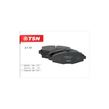 TSN Колодки тормозные дисковые передниеCHEVROLET-DAEWOO Matiz Lanos  ZAZ SENS 1,3 дв.МеМЗ-307  CHERY QQ SWEET 1.1 (2115) TSN Колодки тормозные дисковые передниеCHEVROLET-DAEWOO Matiz Lanos  ZAZ SENS 1,3 дв.МеМЗ-307  CHERY QQ SWEET 1.1 (2115)