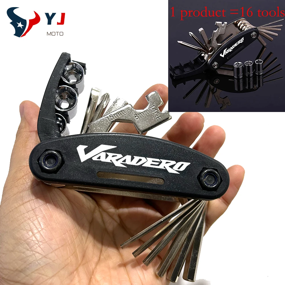 

New Moto Multifunction Tool Portable Repair Screwdriver Set For Honda Varadero XL1000 Xl125 Xl125v Xl 1000 125 Tools Accessories