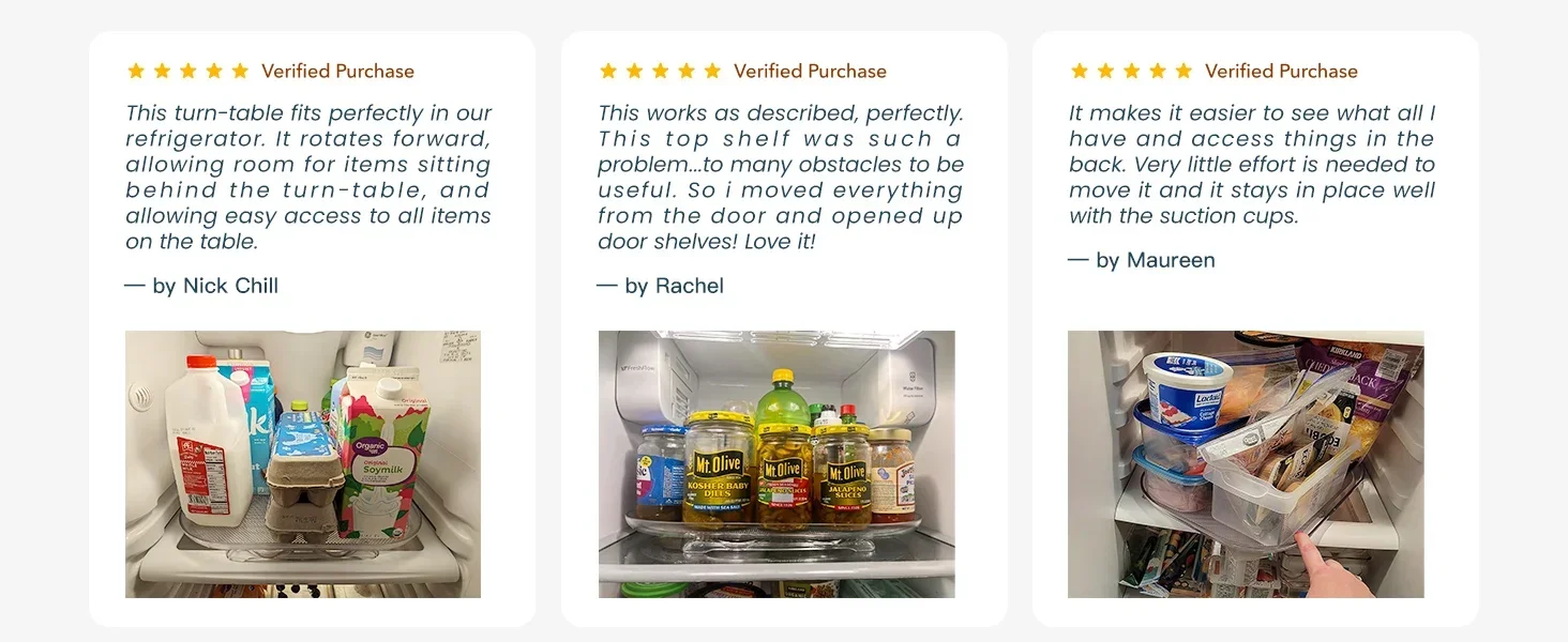 lazy susan for refrigerator