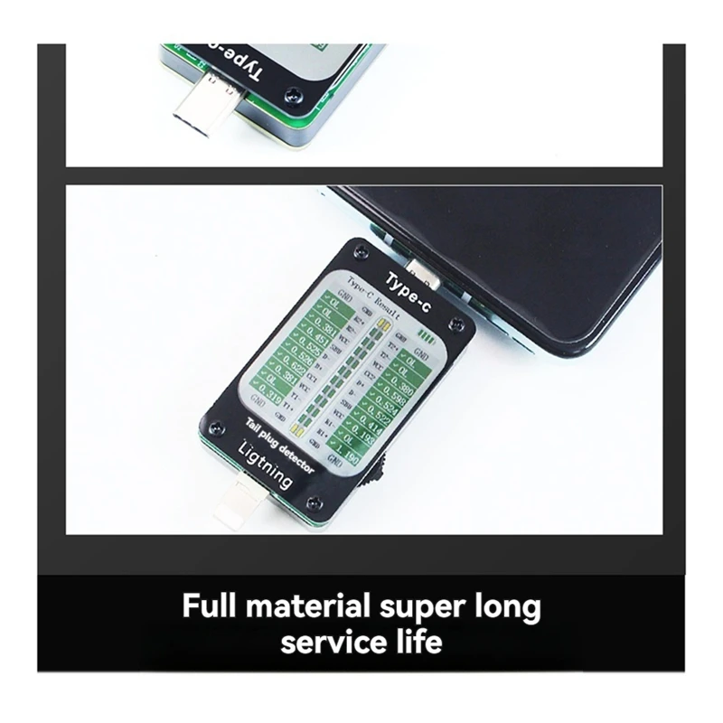 Usb Charging V68 Full Range Of Automatic Tail Plug Android Type-C/For Apple Interface Device Tail Plug Detection Tool 5