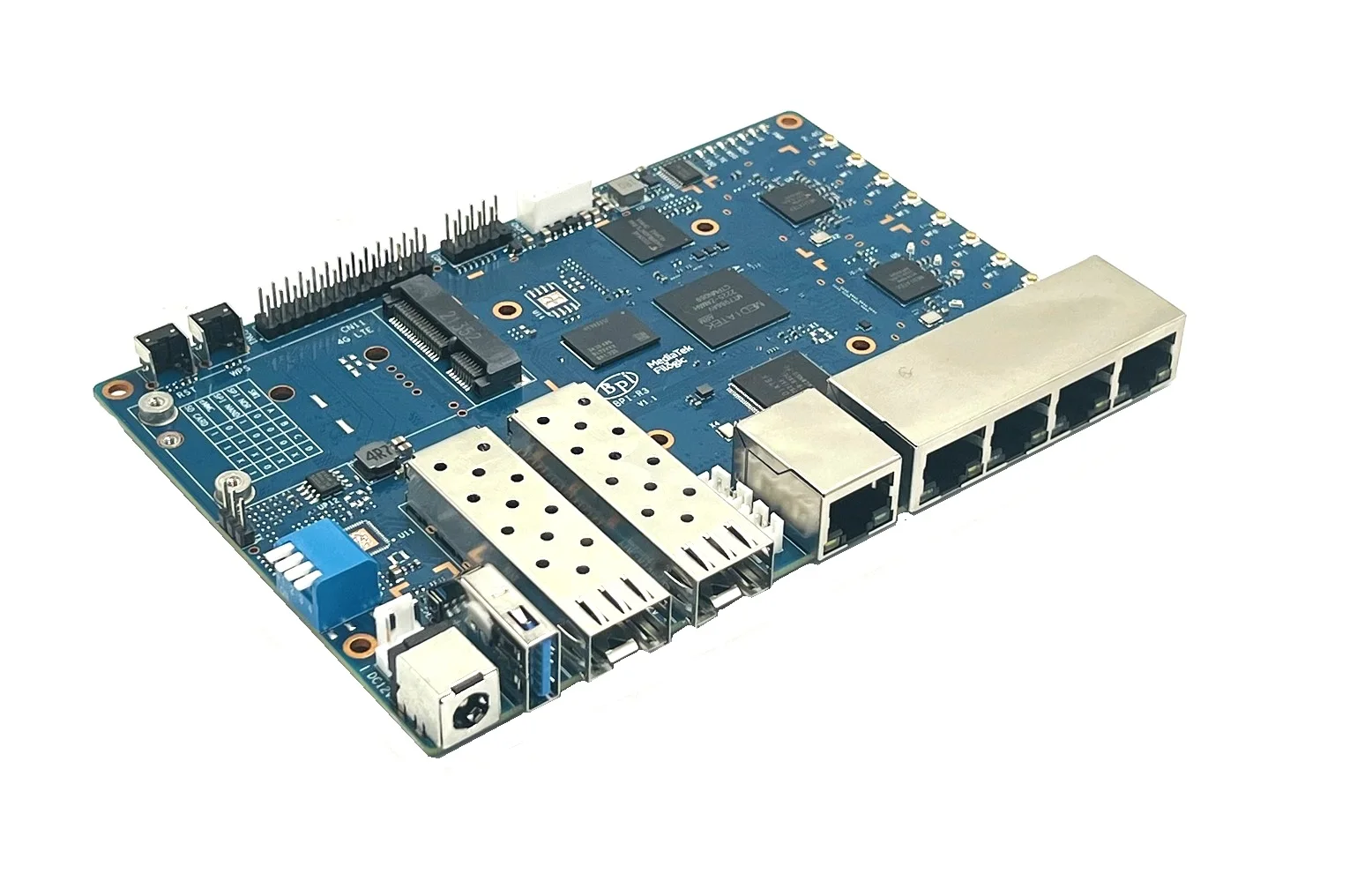 Banana Pi BPI R3 BPI-R3 board with MediaTek MT7986(Filogic 830),support Wi-Fi 6/