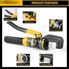 6 Ton Hydraulic Cable Lug Crimper Pliers 12 AWG to 2/0 AWG Hand Operated Hydraulic Crimping Tool Kit Wire Terminal 3
