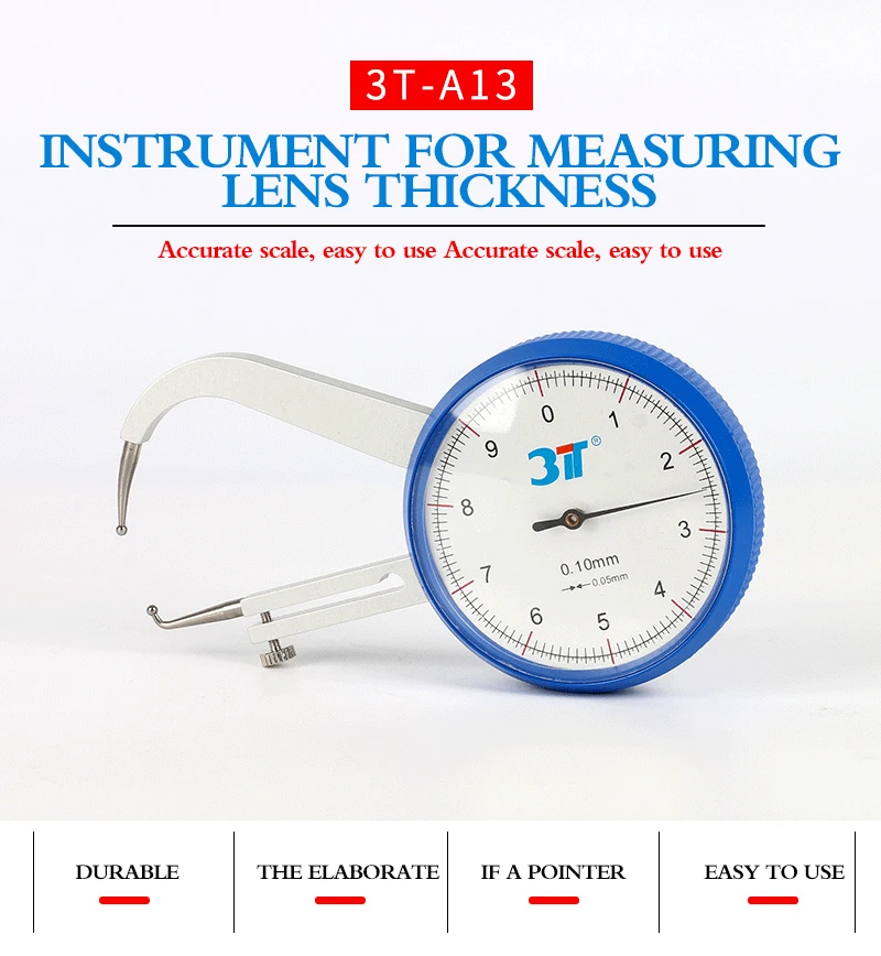 Best Price High Quality Optical Equipment Tester Lens Thickness Apparatus for Eyeglass