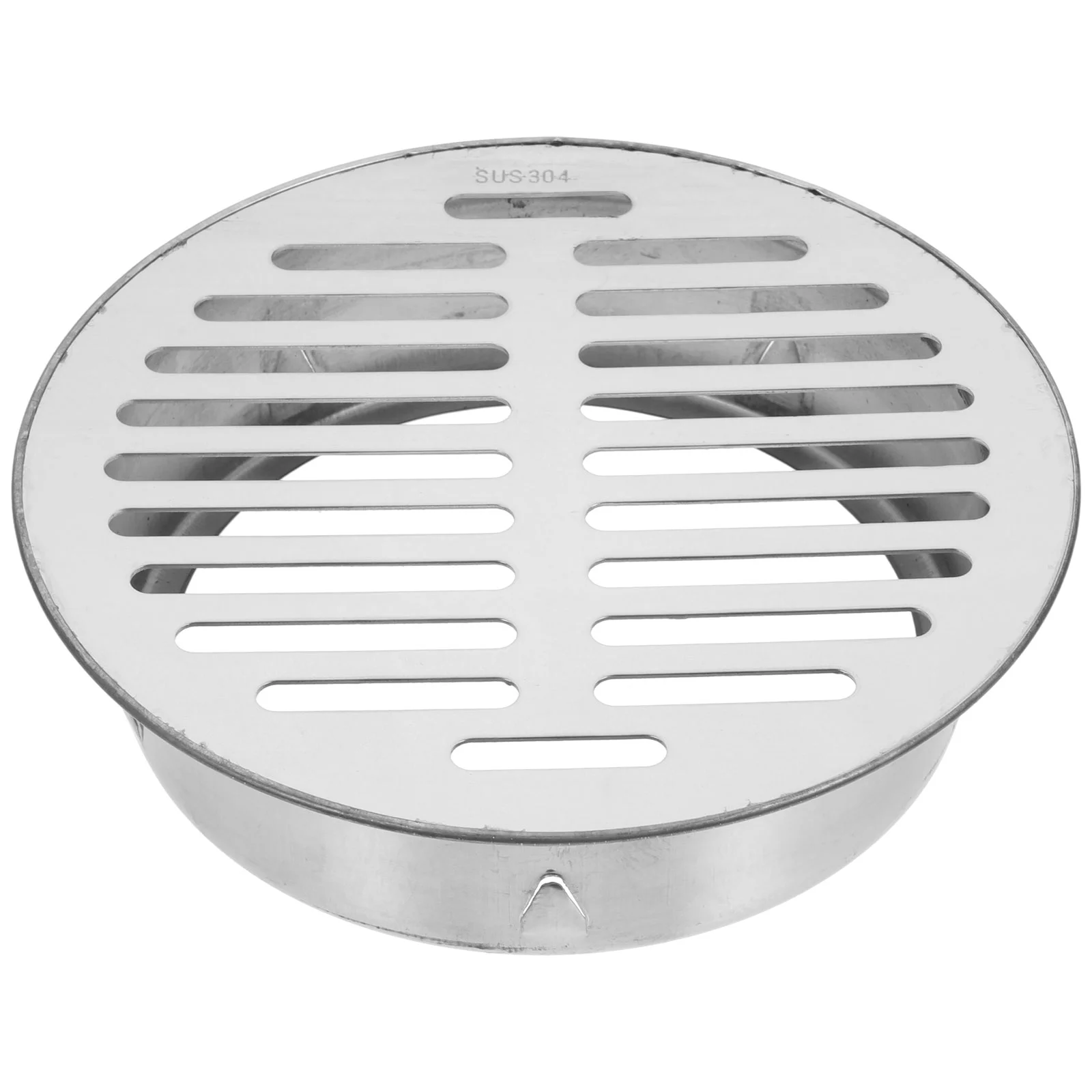 

Stainless Steel Floor Drain Cover Filter Garden Outdoor Removable Round Strainer Metal 304 Basement