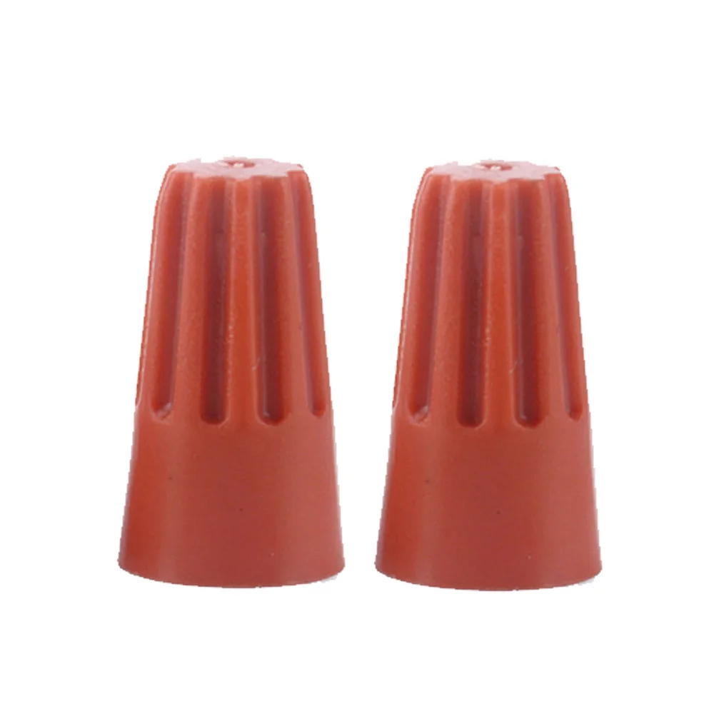 

2pcs P3 PP Raw Materials Type Wiring Cap Connecting Terminals Electrical Wire End Ribbed Caps Small Wire Connectors Nuts