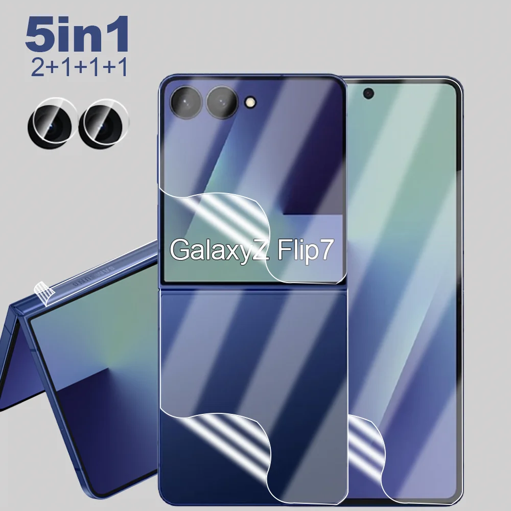 5-in-1 Hydrogel Film Camera and Screen Protector