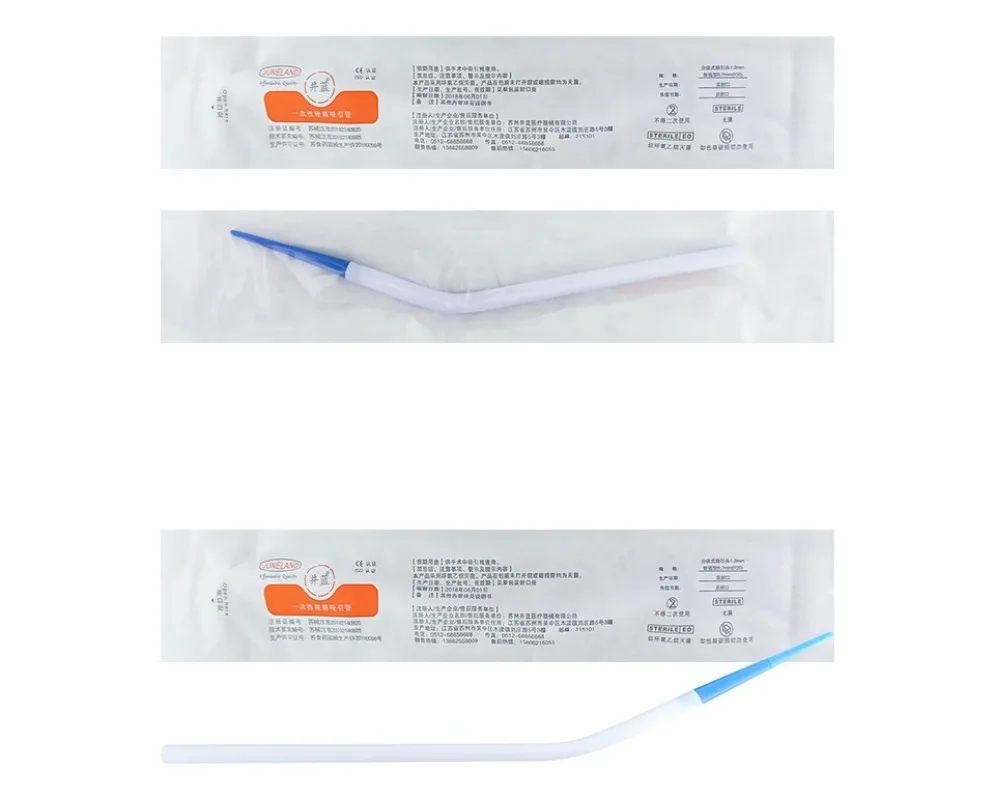 100 szt. Jednorazowe końcówki do aspiracji chirurgicznej, mocne rurki ssące, dentystyczny aspirator chirurgiczny, rurka ssąca do kliniki, narzędzie do odsysania śliny.