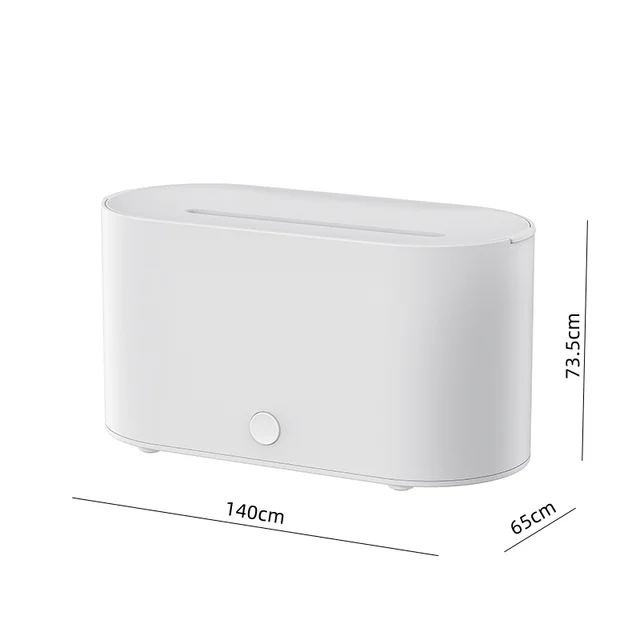 New Mini Colorful Simulated Flame Aromatherapy Machine USB Desktop Home Flame Humidifier Aromatherapy 2