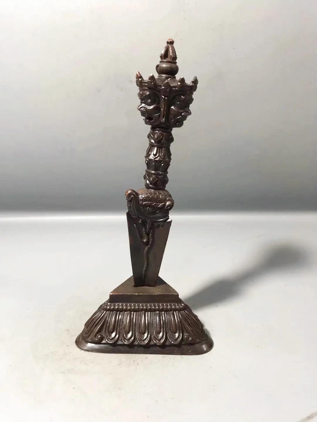

Antique copper Puba pestle large with base